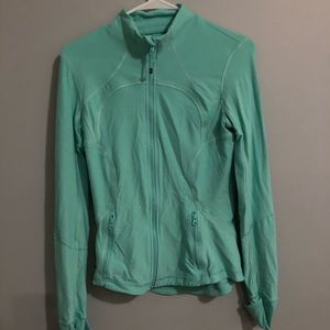 Aqua blue Lululemon jacket